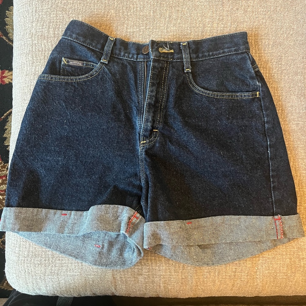 Riders by Lee Blue Jean Shorts with Rolled Hems